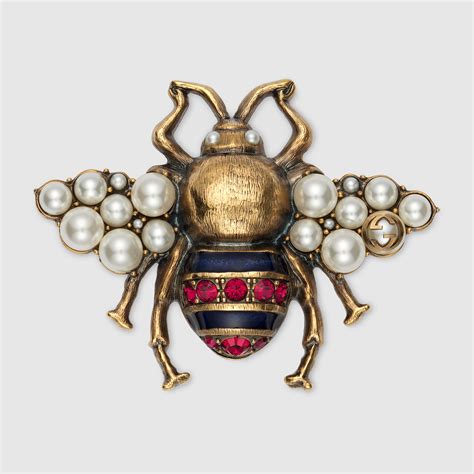 gucci bee broach|Gucci loafer with bee.